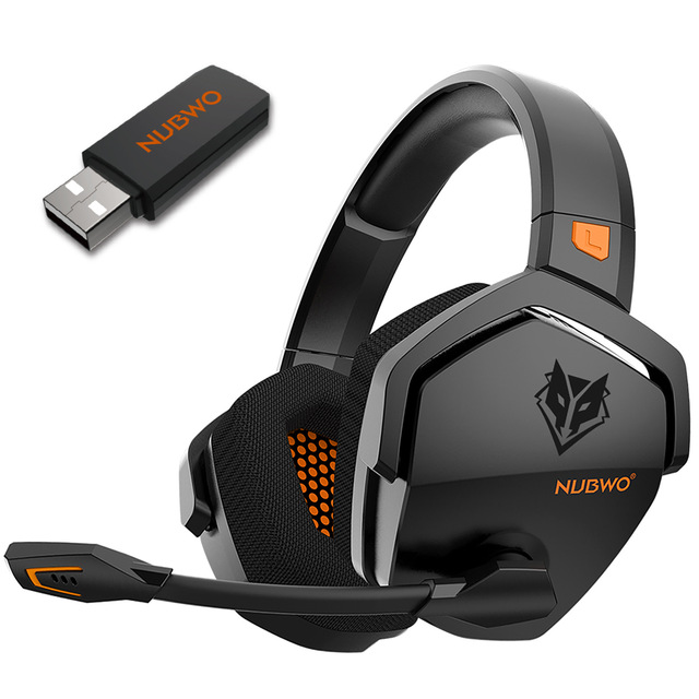 NUBWO G06 Wireless Noise Cancellation Gaming Headset On-Ear 2.4g  Noise Reduction Stereo USB Connectors With Microphone