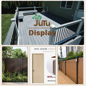 Pavimentazione Composita WPC Antiscivolo per Esterni, Pavimento in Legno Plastico Impermeabile per Giardino, Cortile e Terrazza - Product Image 2