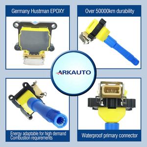 ARKAUTO BOBINE D'ALLUMAGE À Énergie Élevée 12131703359 12131317232 UF226 pour BWM 3 5 7 E32 E34 E36 <span class=keywords><strong>E38</strong></span> M50 M52 M60 2.5 2.8 3.0 4.0 - Product Image 2