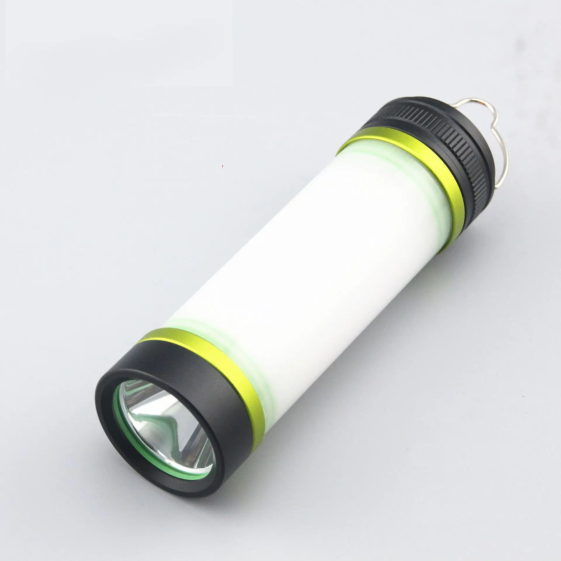 Mini linterna LED recargable, luz de emergencia multifunción, linterna de Camping con Cable USB