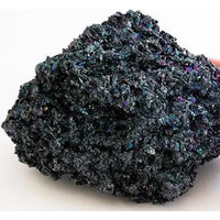 Graphite artificiel pour SiC 95% min, carbure de silicium noir pour métaux non ferreux et fonte 97% min, carbure de silicium vert
