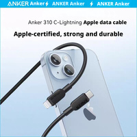 Cable de carga rápida USB-C a Light-ning con certificación MF de Anker, cable de carga PD A81A1, cable de carga C-L A81A2