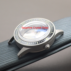 40mm sapphire nh35 SKX Mod phần trường hợp đồng hồ cho Seiko nh35a nh36 phong trào 28.5mm quay số - Product Image 2