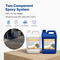 Scellant adhésif puissant Wash Stone pour la construction de chaussées routières - Colle liquide époxy AB