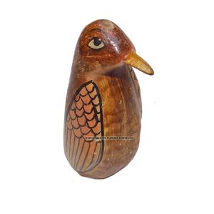 Figurines de pingouin en bois, 2 pièces, décoration pour le salon, la chambre à coucher, le Restaurant et la Table de bureau - Product Image 1