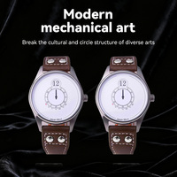 Montre-bracelet professionnelle personnalisée à mouvement japonais, automatique, radio-pilotée, avec fonction Heure du Monde, étanche et affichage analogique