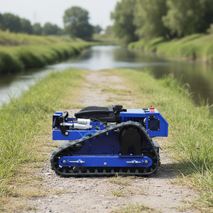 CE EPA Euro 5 Certification Strong Power <strong>Lawn</strong> Mowers Garden Robot <strong>Lawn</strong> <strong>Mower</strong> Automatic 500mm Cutting Width Crawler <strong>Mower</strong> - Product Image 2