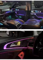 Kit d'éclairage LED de voiture de luxe pour Audi A6 C7 2012-2018 Poignées de porte Contours Footwells Selles Center Intérieur Accessoires