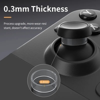 Anneau de manette en silicone 4 pièces pour Steam Deck/Quest2/Pico4 couvercle en caoutchouc résistant à l'usure pour accessoires de jeu PS5 VR2/Meta Pro
