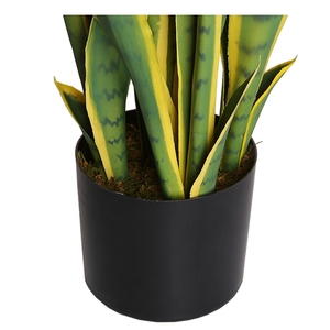 <span class=keywords><strong>Plante</strong></span> artificielle <span class=keywords><strong>de</strong></span> 90 cm, décoration en plastique, type « <span class=keywords><strong>langue</strong></span> <span class=keywords><strong>de</strong></span> <span class=keywords><strong>belle</strong></span>-mère » ou « serpent » - Product Image 4