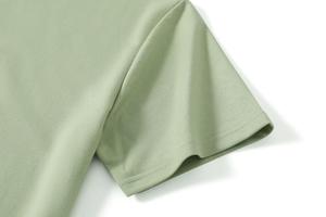 60 Cotton 40 Polyester T Áo Sơ Mi Bán Buôn Thời Trang Phố Trống T-Shirts 60 Cotton 40 Polyester Pha Trộn Đồng Bằng Màu Đen Áo Thun Cotton - Product Image 5