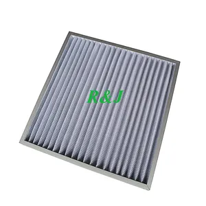 Aluminum frame synthetic fiber filter panel pre-filter air filter