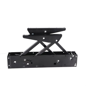 लिफ्ट टॉप कॉफी टेबल तंत्र लिविंग रूम होटल के लिए आधुनिक मल्टीफंक्शन मेटल फोल्डिंग हेडिंग - Product Image 4