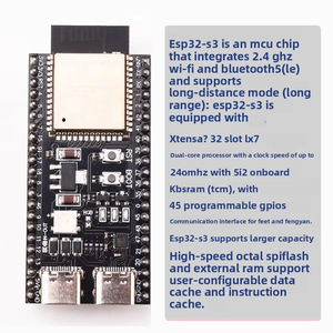 Ai Xiaozhi บอร์ดพัฒนา N8R2 N16R8 S3 ESP32โมดูล Wi-Fi โหมดคู่สำเร็จรูปสำหรับเสียงอัจฉริยะ IOT - Product Image 3