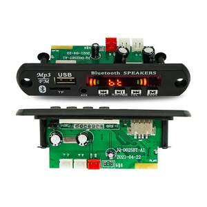 DC 7V-16V Audio amplificador de potencia 2X25W <span class=keywords><strong>Bluetooth</strong></span> inalámbrico BT 5,0 MÓDULO DE REPRODUCTOR DE MP3 Kit de placa decodificadora - Product Image 2