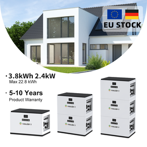 แบตเตอรี่ LiFePO4 เยอรมัน 3800WH 2400W ระบบไฮบริดกริดสำหรับระเบียงบ้าน ระบบพลังงานแสงอาทิตย์แบบออลอินวัน ติดตั้งบนชั้นวาง IP65 CAN - Product Image 1