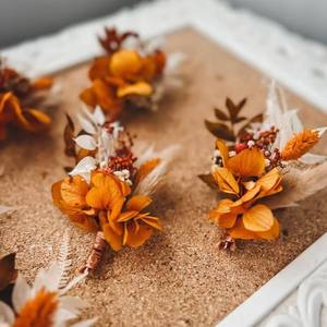 G192 Ramillete de Flores Secas Hecho a Mano, Estilo Coreano, Flor Eterna, para Novios, Boda, Fiesta, Graduación - Product Image 4