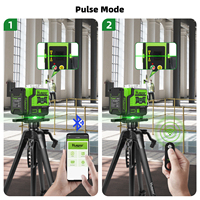 Niveaux laser à faisceau croisé à vente chaude P03DG 12 lignes Niveau laser vert à longue portée