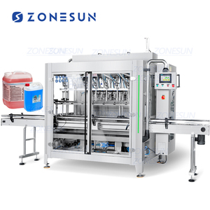 Zonesun เครื่องบรรจุของเหลวแบบหนา8หัวปั๊มเกียร์ ZS-VTGP8D สไตล์ F แกลลอนขวดฟิลเลอร์เครื่องยนต์มอเตอร์น้ำมันเกียร์ - Product Image 1