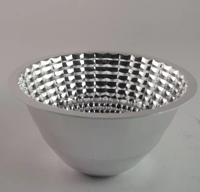 Réflecteurs LED 1090AL 111 diamètre 45 degrés haute puissance réflecteurs en aluminium tasse