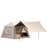 Tente Gonflable Portable Entièrement Automatique pour Camping et Pique-nique en Plein Air 2026, en Titane avec Revêtement Noir Épaissi et Imperméable – Vente en Gros