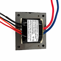 Transformateur d'isolement EI66 EI76 EI à enroulement en cuivre 150VA, abaisseur de tension 100V à 15V pour machine de porte