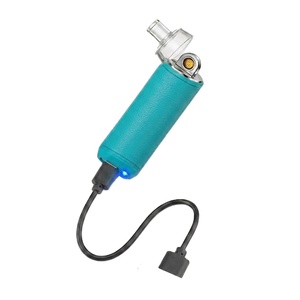 Encendedor Electrónico USB de Cristal 8K con Diseño Único, Encendedor Metálico a Prueba de Viento sin Llama, Gadget para Fumadores de Tabaco - Product Image 2