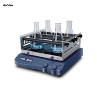 Agitateur orbital intelligent numérique Bioda pour laboratoire, avec écran LED, pour plaques Petri et décoloration, alimentation CC
