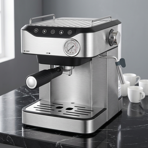 Factory OEM ODM Semi Automatic <b>Espresso</b> Coffee Machine 15Bar Steam Wand Home Commercial Coffee Maker - Product Image 1