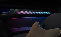 Éclairage d'ambiance LED 64 couleurs ZX Symphony 12V ABS+LED pour Audi Q5L 2018-2025 – Amélioration de la décoration intérieure