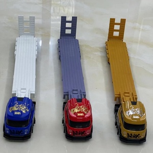 Camioneta de Juguete de Metal Fundido a Presión, Camioneta Personalizada con Remolque, Modelo de Alta Calidad para Niños - Product Image 5