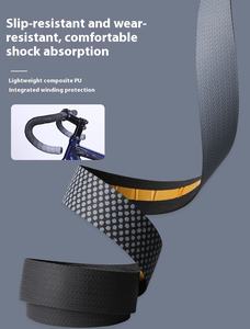 Cinta impermeable para manillar de bicicleta, material absorbente de sudor transpirable reflectante que cambia de Color, accesorios antideslizantes para bicicleta de carretera - Product Image 6