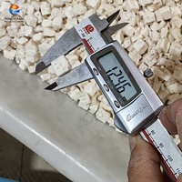 Commerciële groente snij- en dobbelmachine voor taro, yam, cassave en wortelgroenten, 800-1200kg/u, met motor