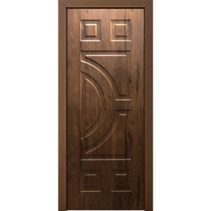 Puerta de armario de plástico PVC de diseño moderno al mejor precio OEM fabricante de Vietnam MDF polímero de madera nuevo diseño de apartamento terminado - Product Image 4