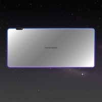 Tapis de bureau pour ordinateur CZFIT Luminous Luxury, multifonctionnel, résistant à l'usure et antidérapant, doux au toucher, personnalisable
