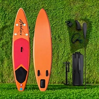 Planche de paddle gonflable en gros 10'6"/11'/12' pour yoga, pêche, course, impression personnalisée OEM disponible