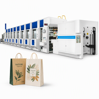 Machine d'impression flexographique pour sacs en papier