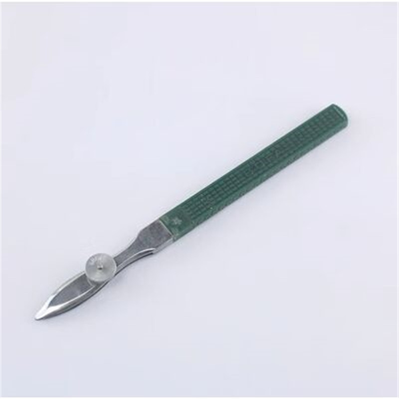 120 per capelli casuale verde/nero (penna a becco d'anatra allargata)