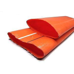 1 1/2 "X 300 'ที่มีความยืดหยุ่นพีวีซี layflat ท่อน้ำปล่อยสำหรับการเกษตรด้วยอลูมิเนียม PIN LUG - Product Image 6