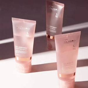 Beliebte Über nacht verpackung Peel off Collagen Sleeping <span class=keywords><strong>Bio</strong></span> <span class=keywords><strong>Bio</strong></span>-Gesichts maske Anti-Age-Riss mit Pinsel Hautpflege für Dame - Product Image 4