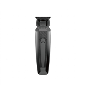 Ensemble professionnel complet de 3 pièces, tondeuse à barbe, rasoir électrique rechargeable noir, <span class=keywords><strong>kit</strong></span> de fournitures de barbier - Product Image 3