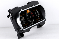 Afficheur numérique LCD 12,3 pouces pour Jeep Wrangler 2018-2023, cockpit virtuel, compteur kilométrique, compteur de vitesse, tableau de bord, CarPlay