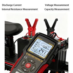 Máy Kiểm Tra Pin 12V/24V Đa Năng Tự Động Axit Chì Máy Phân Tích Pin Kỹ Thuật Số Ô Tô Xe Tải Xe Máy SUV Thuyền Pin Cell Pack - Product Image 6