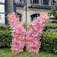 Support de toile de fond papillon personnalisable en diverses couleurs, arche de mariage en métal, support géant pour fleurs et papillons pour mariage et anniversaire
