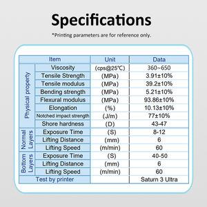 Resina Fundible ANTINSKY W80, 80% de Contenido de Cera, 100% de Pureza, Acabado de Superficie Liso y Nítido, Material para Impresión 3D - Product Image 6