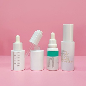 Lot de Bouteilles et Pots en Verre Blanc Mat pour Cosmétiques, Sérums Visage et Huiles Essentielles – 20ml, 30ml, 40ml, 50ml, 60ml, 80ml – Vente en Gros - Product Image 6