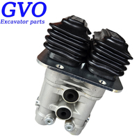 369-8502 3698502 Pièces d'excavatrice E320D E320D2 E336D E330D Ensemble de pédale de commande hydraulique à 8 trous pour déplacement et vanne pilote