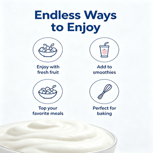 Yogurt Greco Liquido per Adulti Senza Grassi, ad Alto Contenuto Proteico, Basso Contenuto di Zuccheri, Fermentato Naturalmente, per Crescita Muscolare e Aumento di Peso - Product Image 3