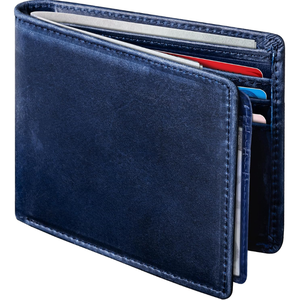 Custom Men's Genuine Leather <b>Wallet</b> <b>Slim</b> Short Fold Closure Minimalist <b>Card</b> Holder Bangladesh - Product Image 3