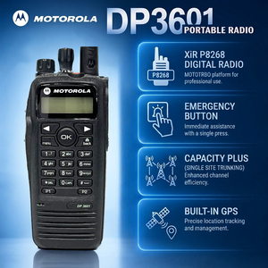 วิทยุสื่อสารแบบดิจิตอล DP3601 DMR แบบพกพา VHF GPS ระยะไกล พร้อมปุ่มกดแบบเต็มรูปแบบ - Product Image 4